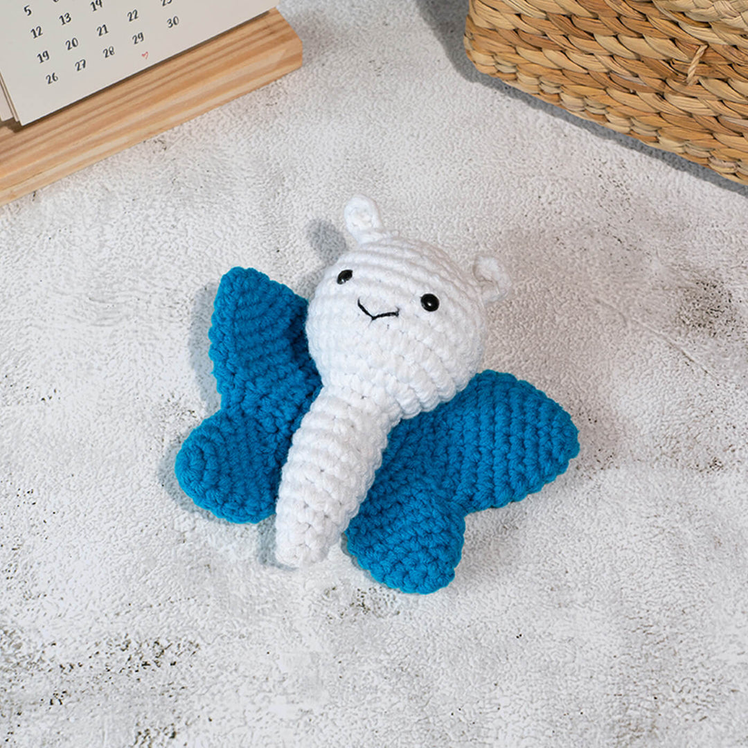 Handmade Crochet Butterfly Toy