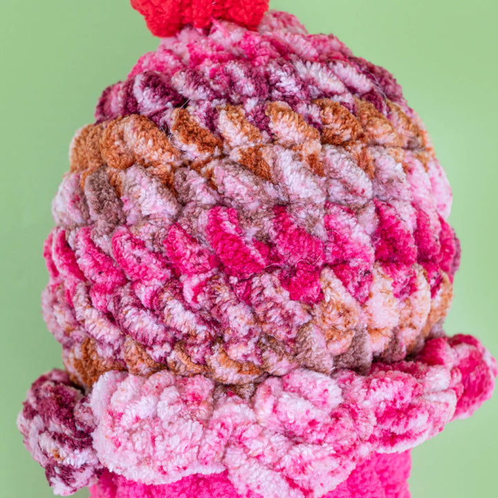 Handmade Crochet Ice Cream Plushie