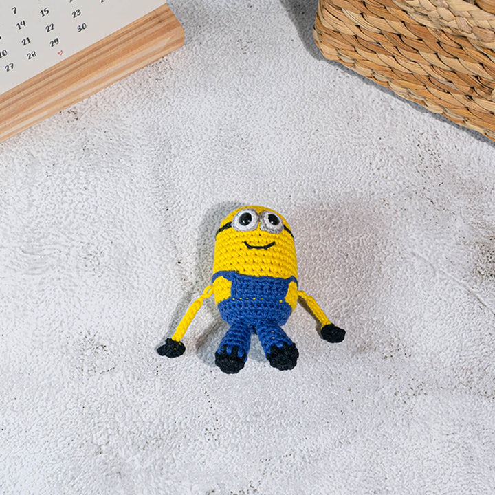 Handmade Crochet Minion Toy