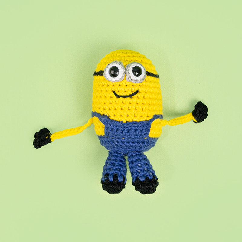 Handmade Crochet Minion Toy