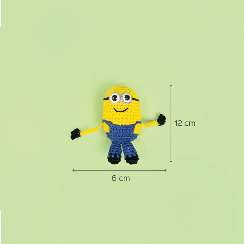 Handmade Crochet Minion Toy