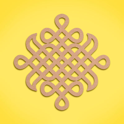 Ready to Paint MDF Kolam Base - 2634
