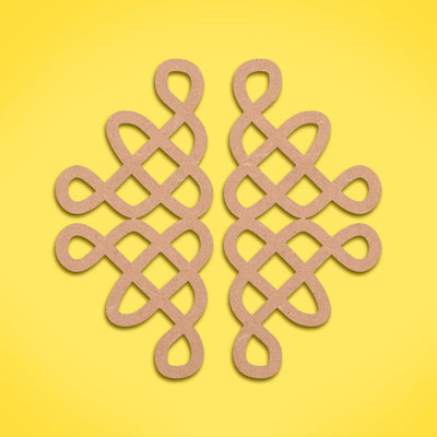 Ready to Paint MDF Kolam Base - 2637