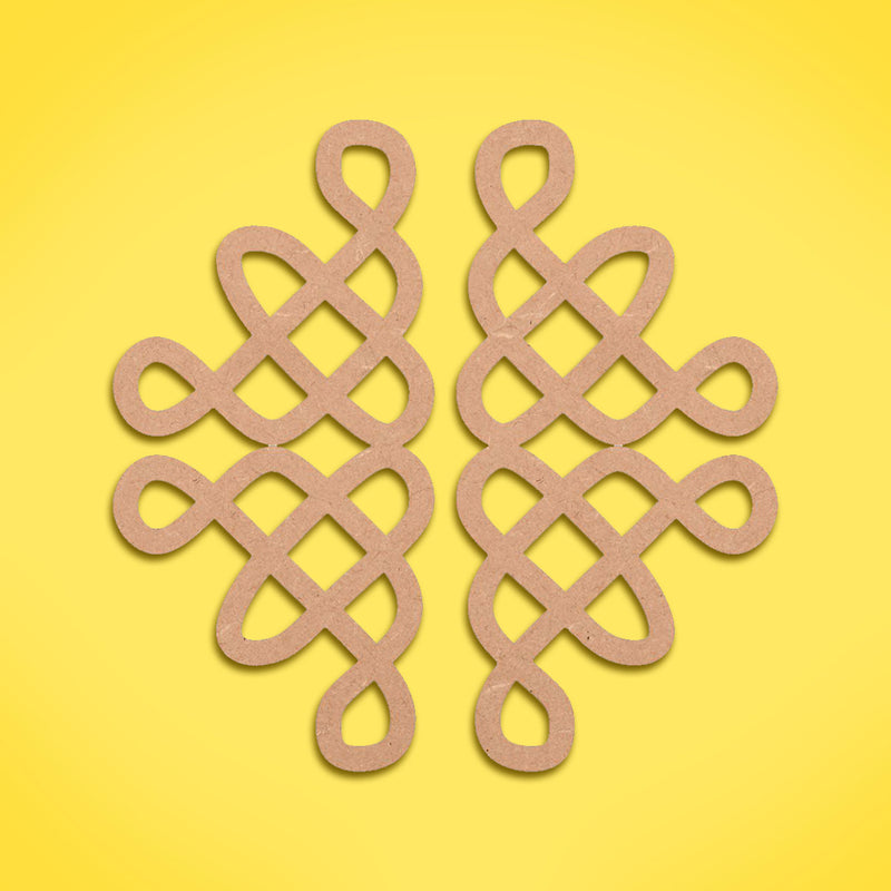 Ready to Paint MDF Kolam Base - 2637