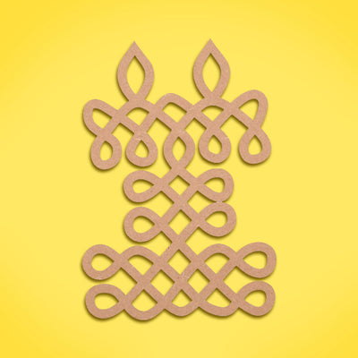 Ready to Paint MDF Kolam Base - 2638