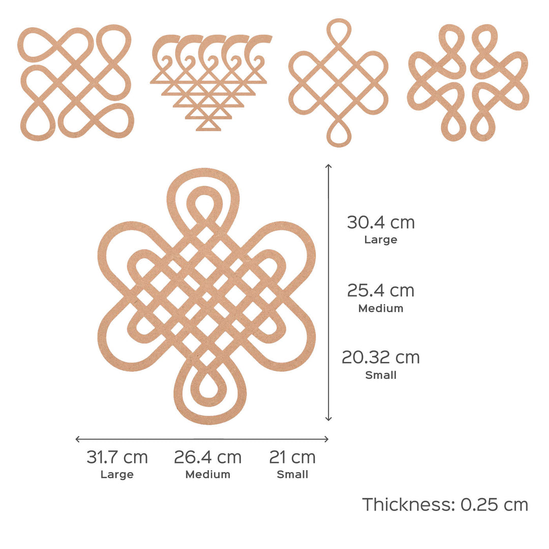 Ready to Paint MDF Kolam Base - 2621