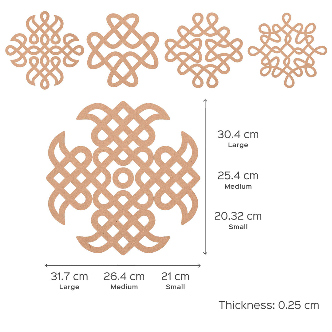 Ready to Paint MDF Kolam Base - 2626