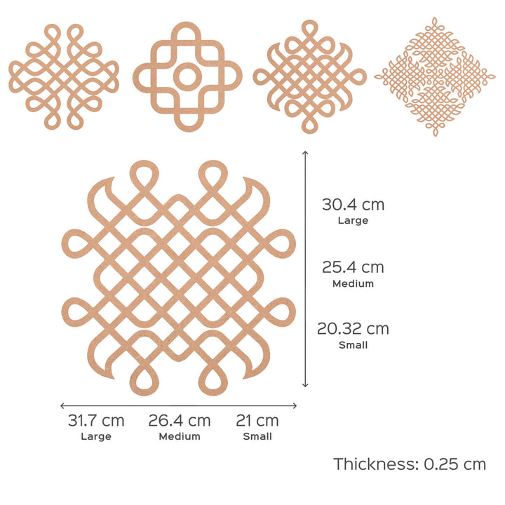 Ready to Paint MDF Kolam Base - 2631