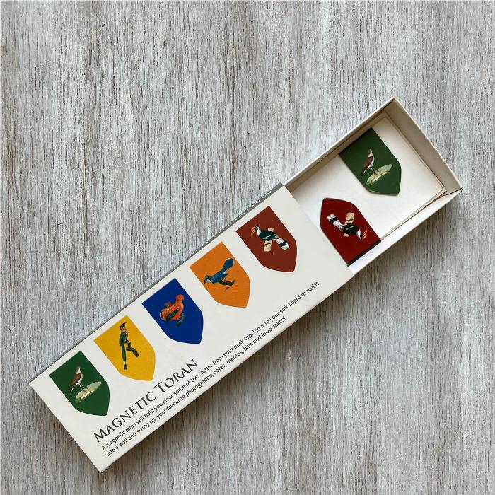 Mini Magnetic Torans - Birds | Desk Décor