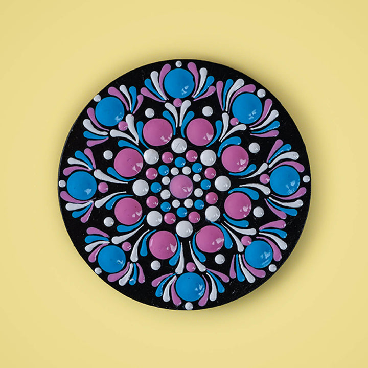 Mandala Dot Art MDF Fridge Magnet