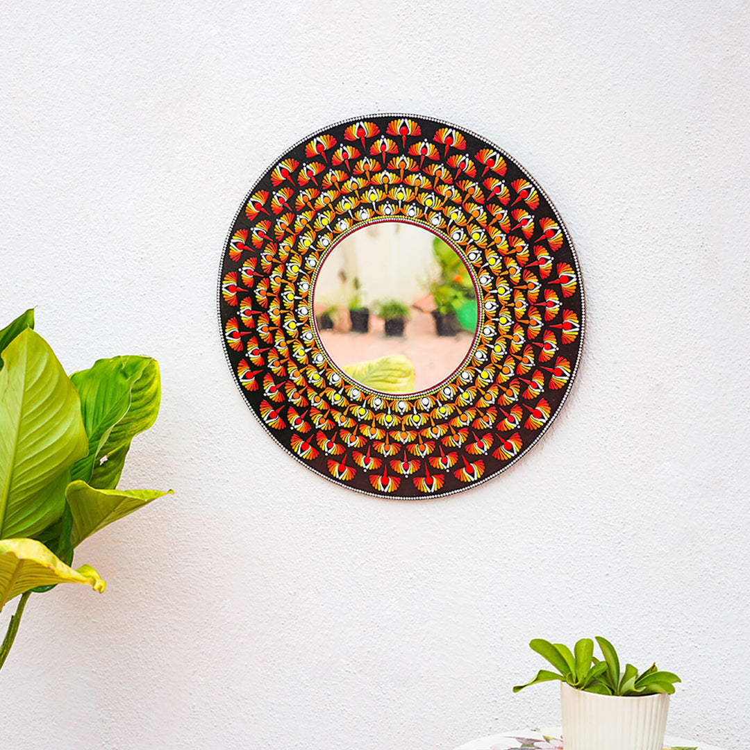 Mandala Art Mirror Wall Decor