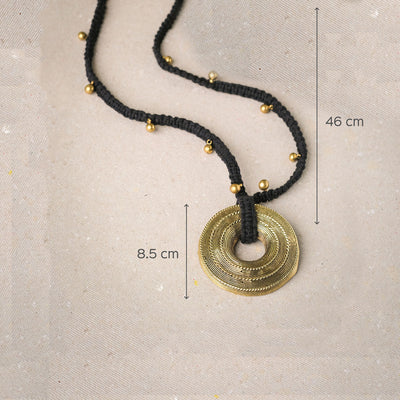 Contemporary Handmade Tribal Dokra Long Necklace