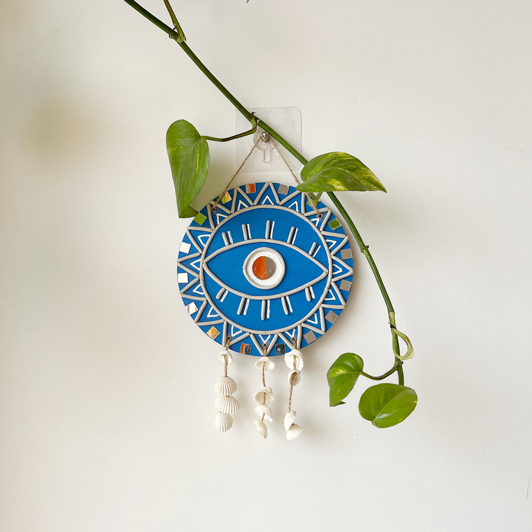 Mini Evil Eye Mirror Art Wall Decor