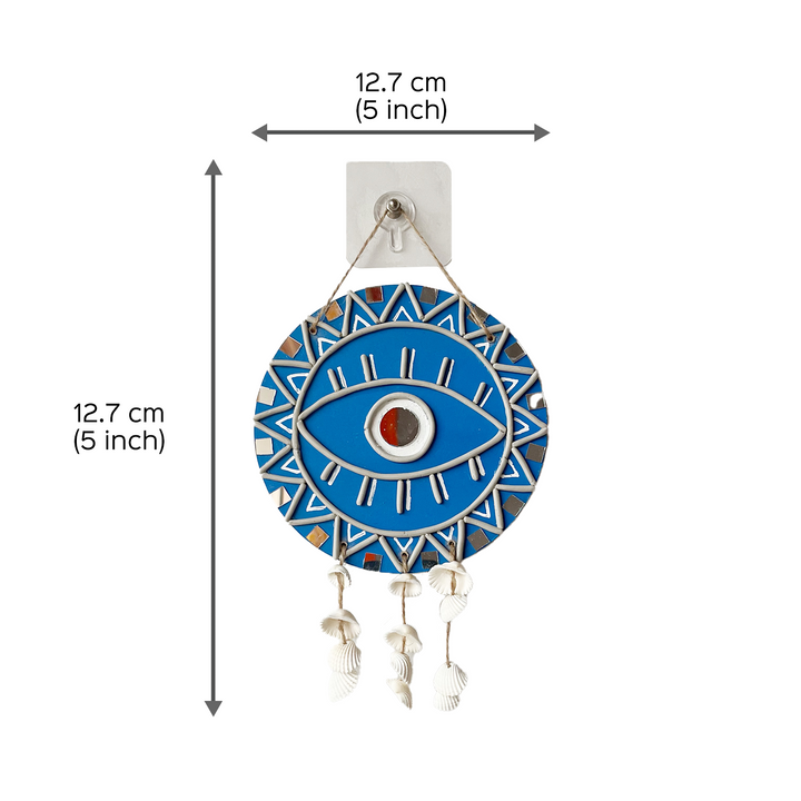 Mini Evil Eye Mirror Art Wall Decor