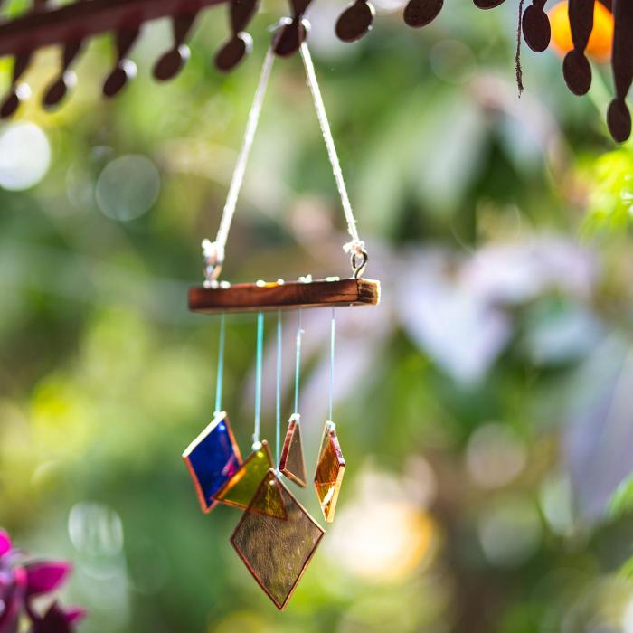 Mini Rainbow Windchime Hanging