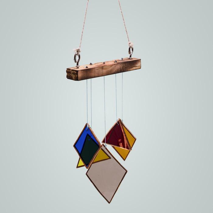 Mini Rainbow Windchime Hanging