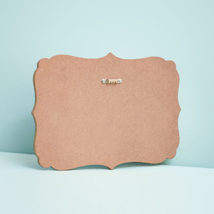 Handpainted Victorian Rectangle Space Theme Kids' Nameplate
