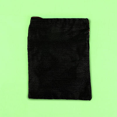 Black ZigZag Pattern Sling Bag