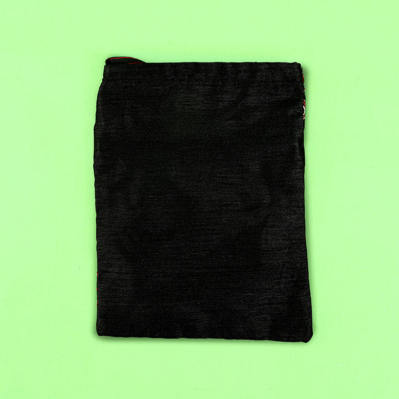 Black ZigZag Pattern Sling Bag
