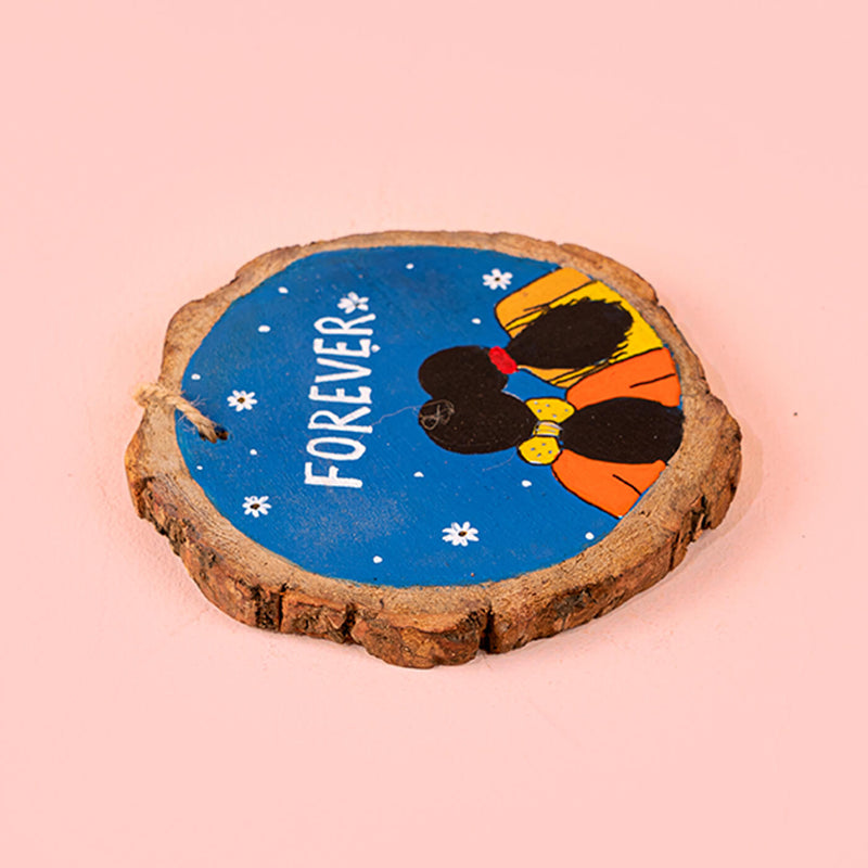 Forever Mango Wood Bark Wall Decor