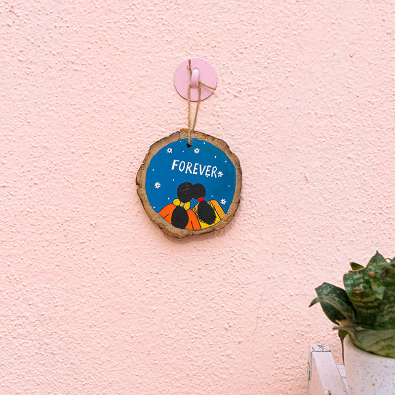 Forever Mango Wood Bark Wall Decor