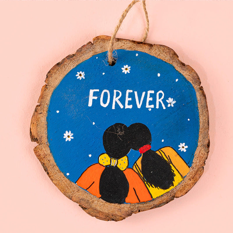 Forever Mango Wood Bark Wall Decor