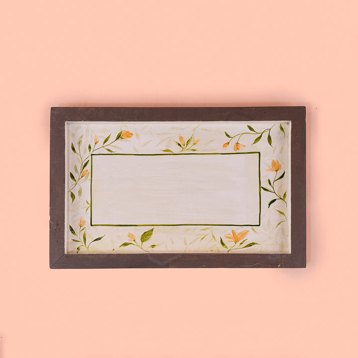 Hand-painted Watercolor Floral Nameboard