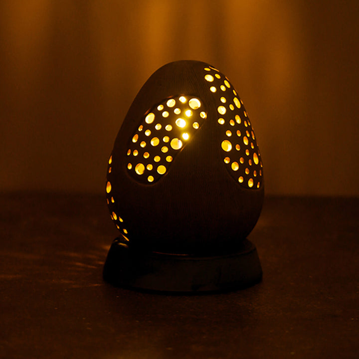 Handcrafted Terracotta Oval Candle Holder