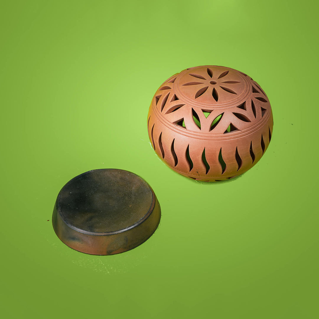 Handcrafted Terracotta Kulhadi Candle Holder