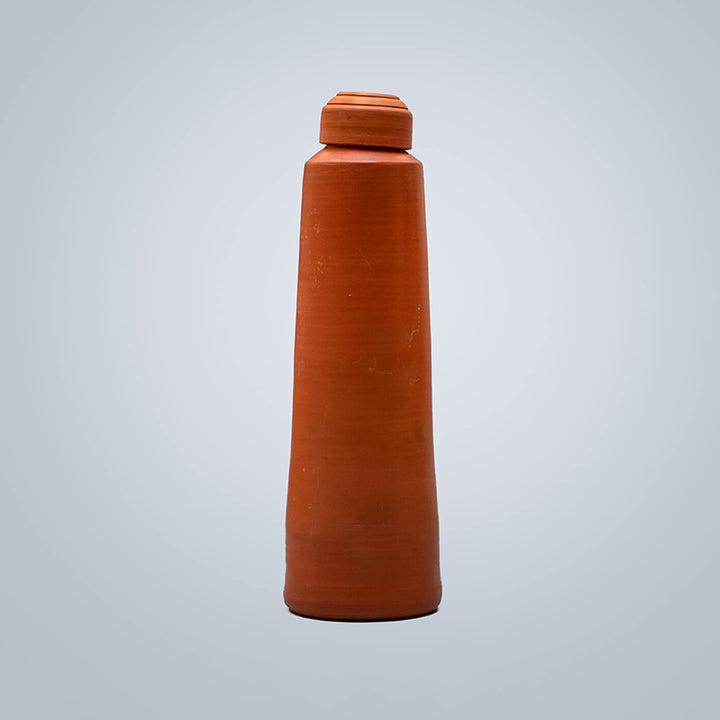 Handmade Terracotta Bottle - 1 Litre Capacity