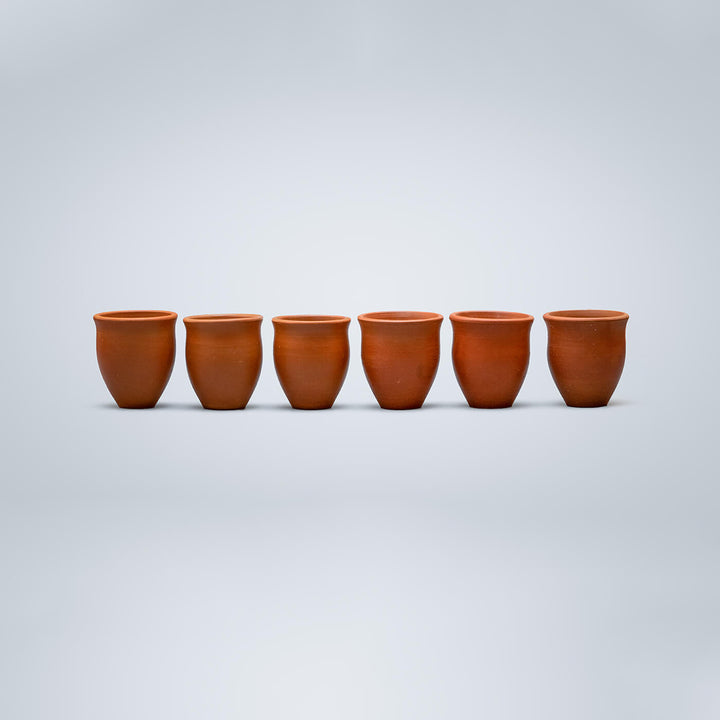 Handmade Terracotta Kulhads - Set of 6