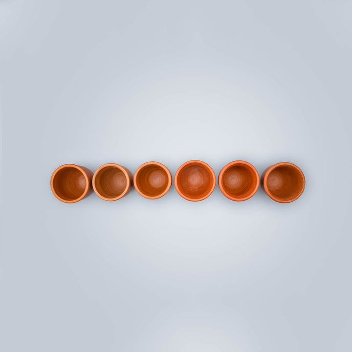Handmade Terracotta Kulhads - Set of 6 - Zwende