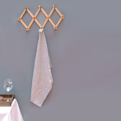 100% Cotton Woven Black Striped Kitchen Towel - Set of 3
