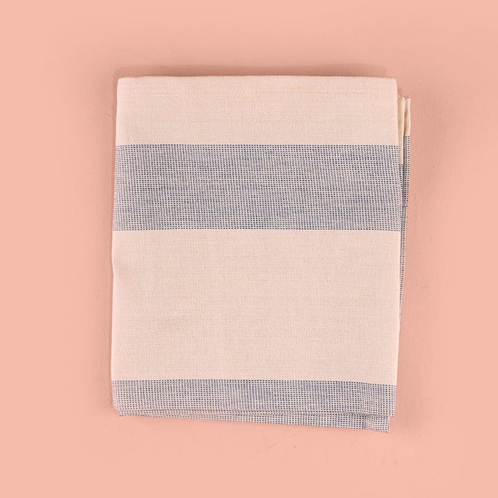 100% Cotton Woven Blue Kitchen Towels - Set of 3