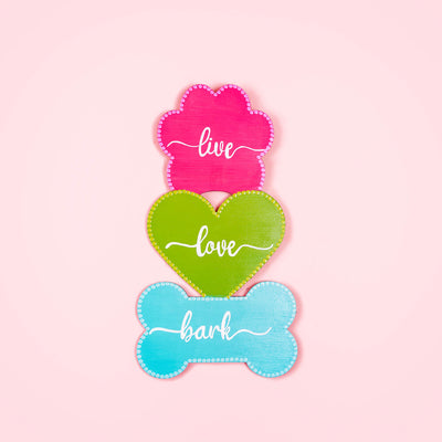 Handpainted Pet Theme Wall Decor