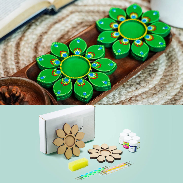 Dot Art Tealight Holder DIY Kit