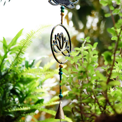 Dot Art Wall Hanging - Buddha & Lotus