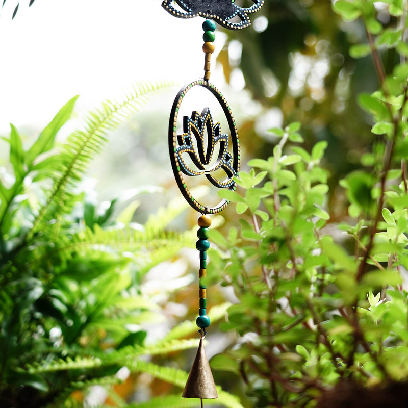 Dot Art Wall Hanging - Buddha & Lotus