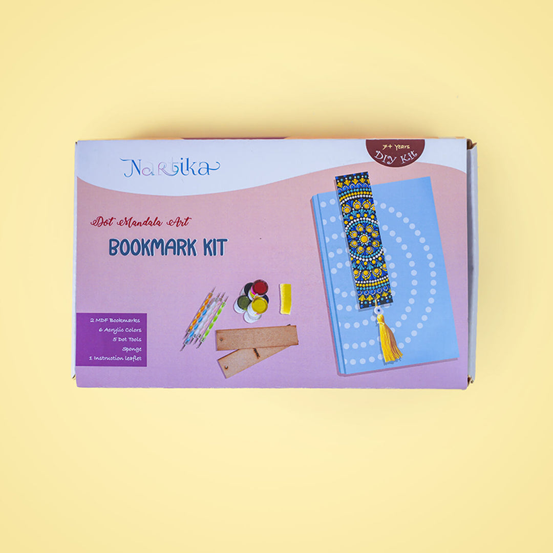 All-Inclusive Dot Art DIY Kit - Set of 2 Bookmarks - Zwende