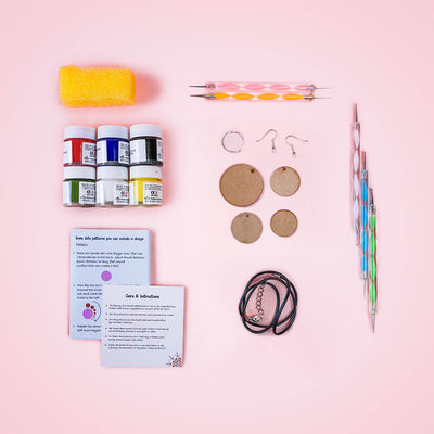 All-Inclusive Jewelry Dot Art DIY Kit