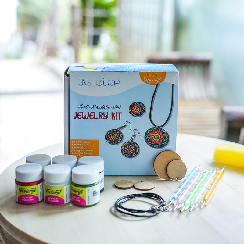 All-Inclusive Jewelry Dot Art DIY Kit