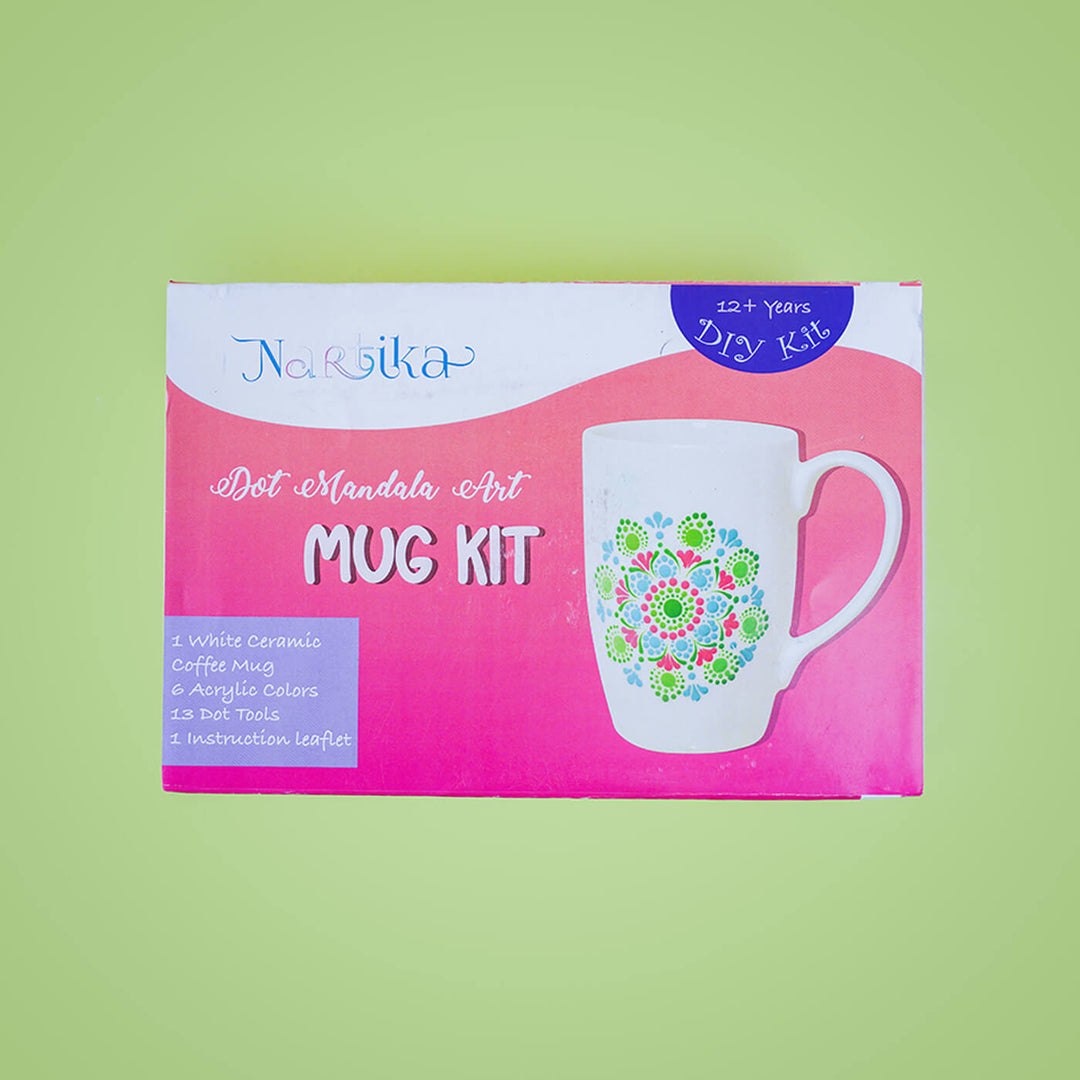 All-Inclusive Dot Art Mug DIY Kit for Adults