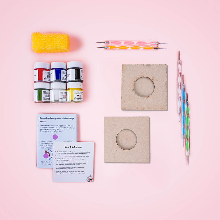 Dot Art Tealight Holder DIY Kit