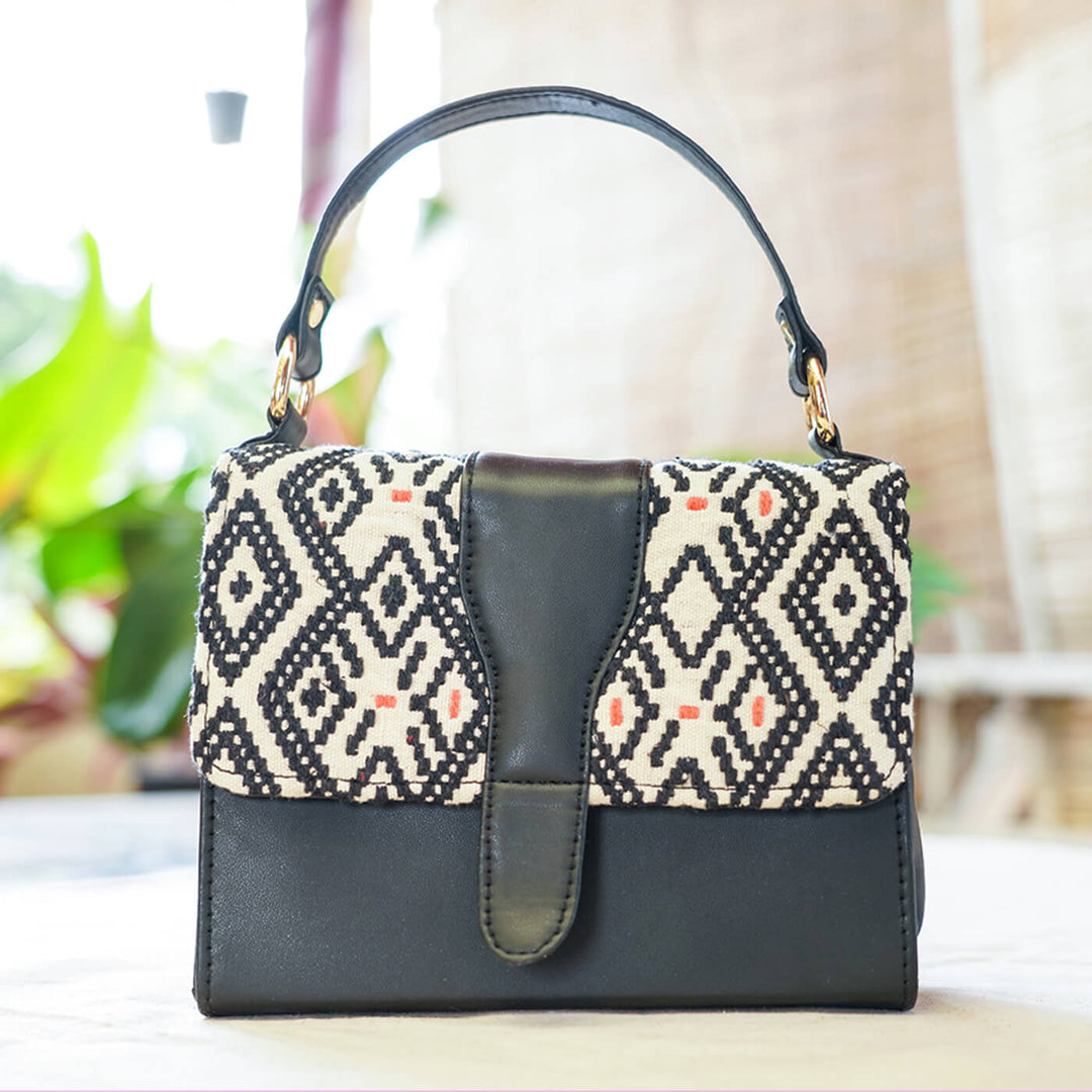 Charisma All Over' Black Sling Bag