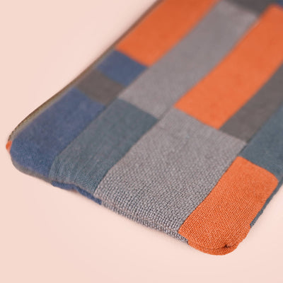 Colourful Patchwork Fabric Pouch