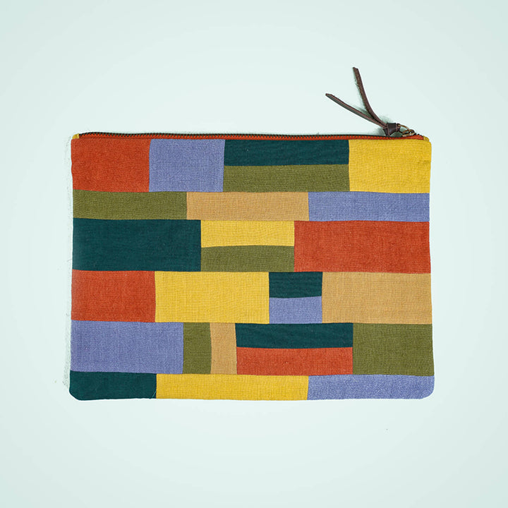 Upcycled iPad Sleeve - Multicolor