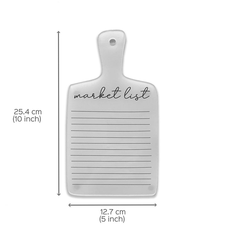 Acrylic Reusable Magnetic Market List & Weekly Planner