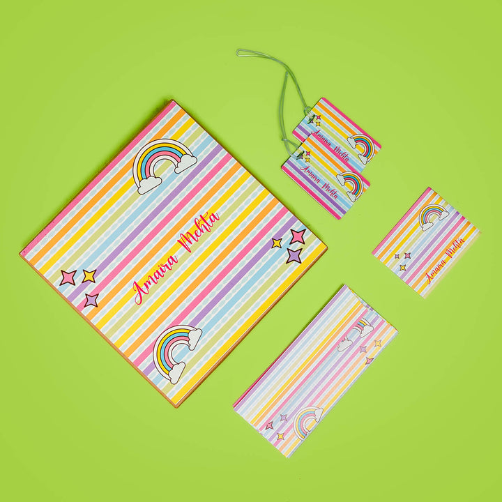 Stationery Box for Kids - Rainbow Theme