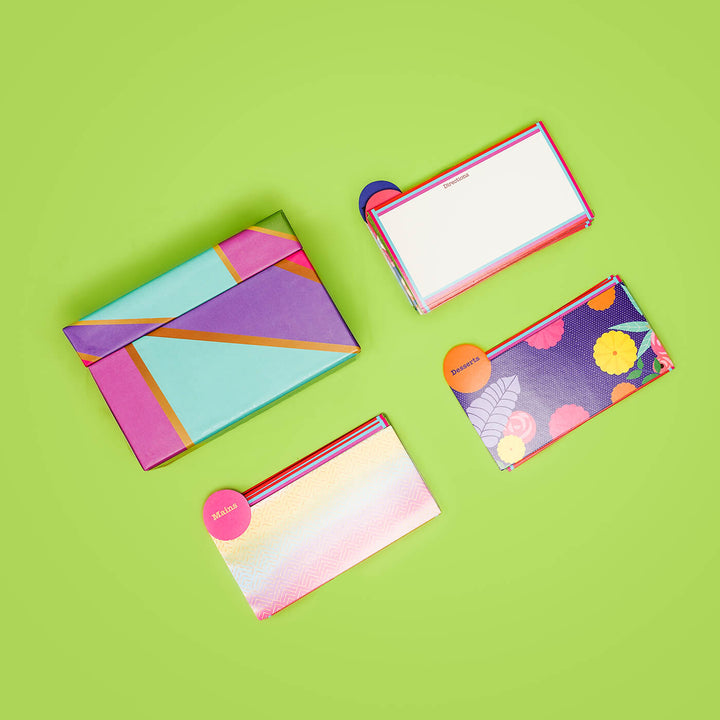 Recipe Cards Box - Colourful