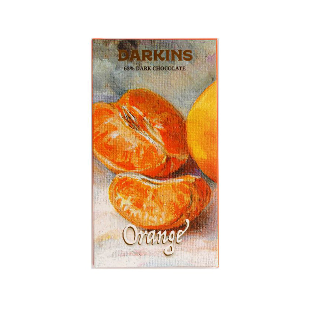 Vegan & Gluten Free| 63% Vegan & Gluten Free Dark Chocolate with Orange